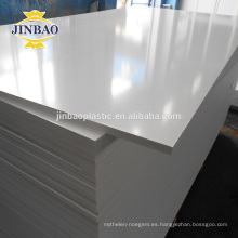 JINBAO impermeables fabricantes de paneles de pared de pvc blanco rígido